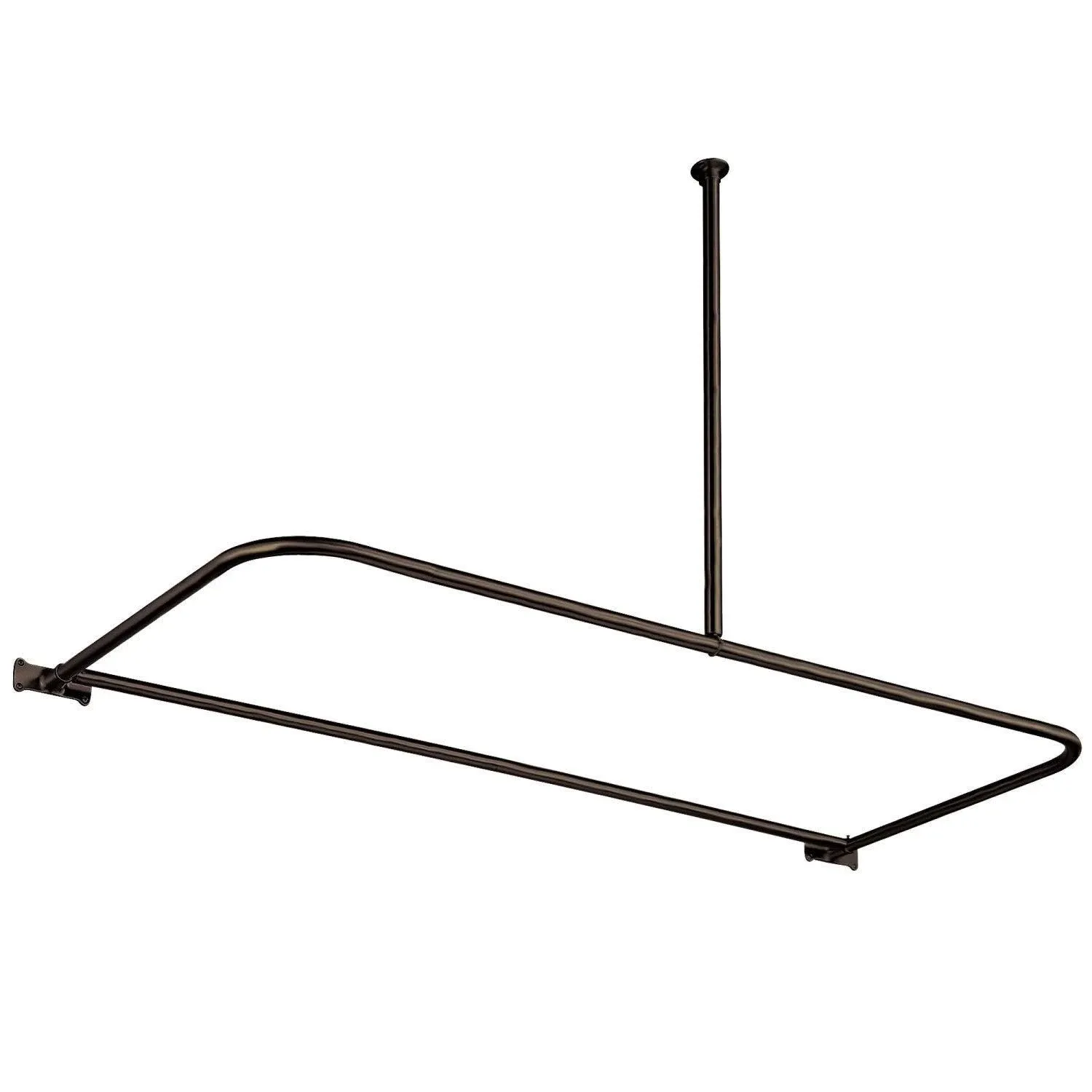 Kingston Brass CC3135 D-Type Shower Rod, Oil Rubbed Bronze