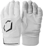 EvoShield Youth SRZ-1 Batting Gloves White Small