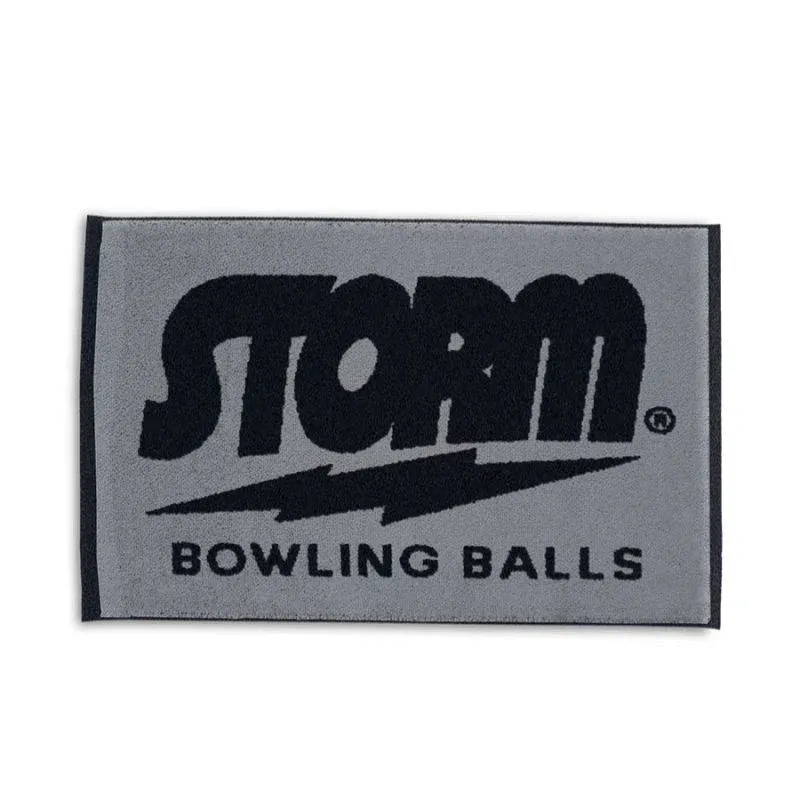 Storm Logo Navy/Grey Towel