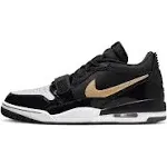 MENS AIR JORDAN LEGACY 312 LOW_BLACK/META<wbr/>LLIC GOLD-WHITE CD7069-071-SIZ<wbr/>E 11