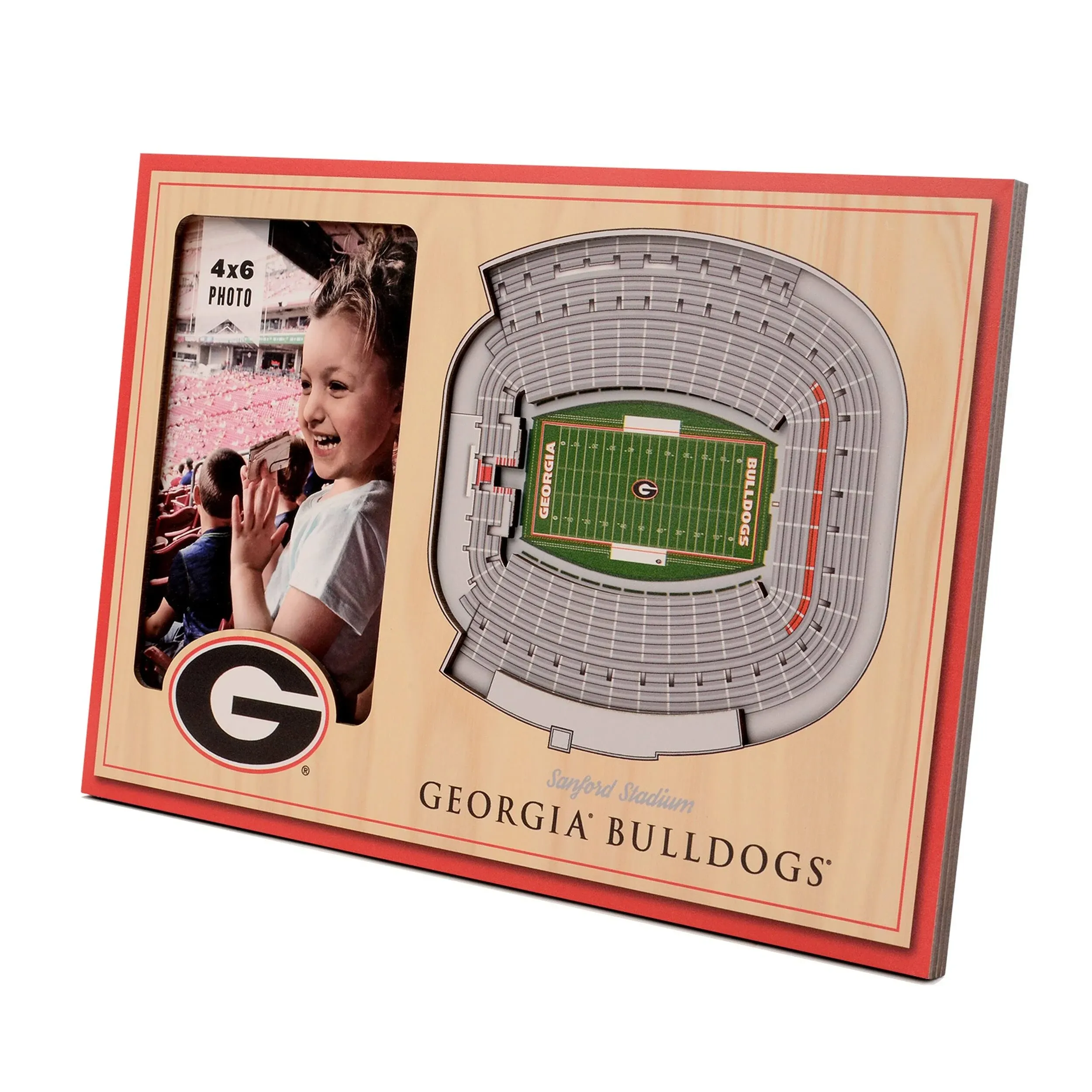 NCAA Georgia Bulldogs 3D StadiumViews Picture Frame