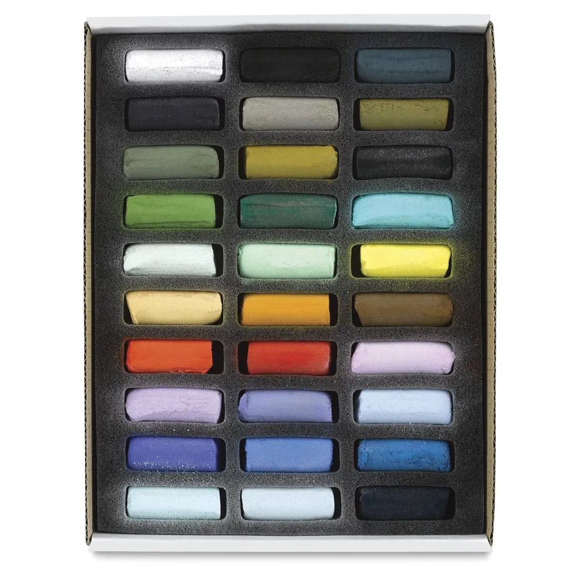 Sennelier Soft Pastels -  Set of 30, Seaside Colors, Half Sticks