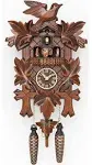 Trenkle Quartz Cuckoo Clock 5 leaves TU 376 QMT