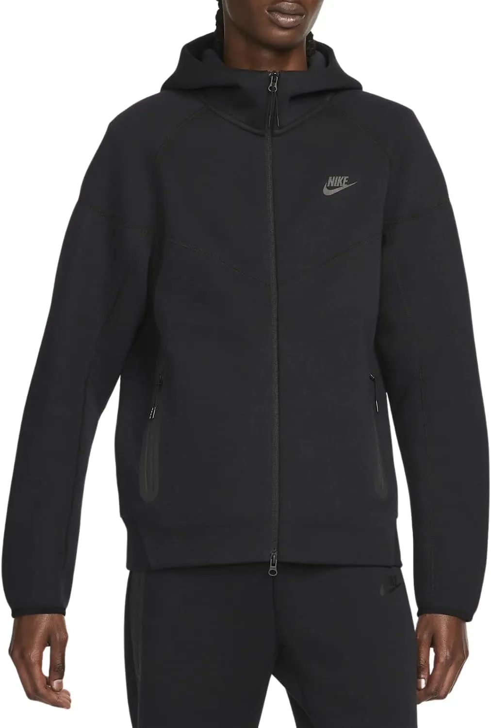 Nike Tech Fleece Full-Zip Windrunner Hoodie Black