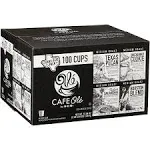 100 Cups- Cafe Ole Value Pack-Texas Pecan, San Antonio, Houston, and Snickernut--100 Cups