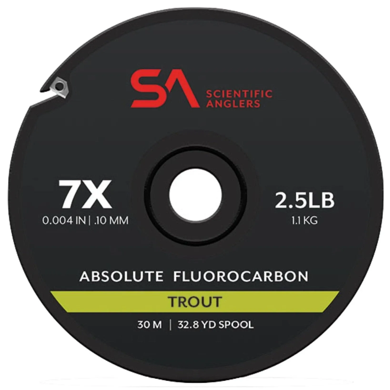 Scientific Anglers Absolute Fluorocarbon Trout Tippet 1x