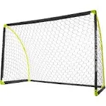 Franklin Sports Blackhawk Insta-Set Soccer Goal - Folding Indoor + Outdoor Goal - 6' x 4' - Yellow