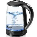 Stariver Kettle, 2L Tea Kettle, BPA-Free Glass Kettle with LED, Hot Water Kettle