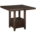 Ashley Haddigan Counter Height Dining Extension Table Brown