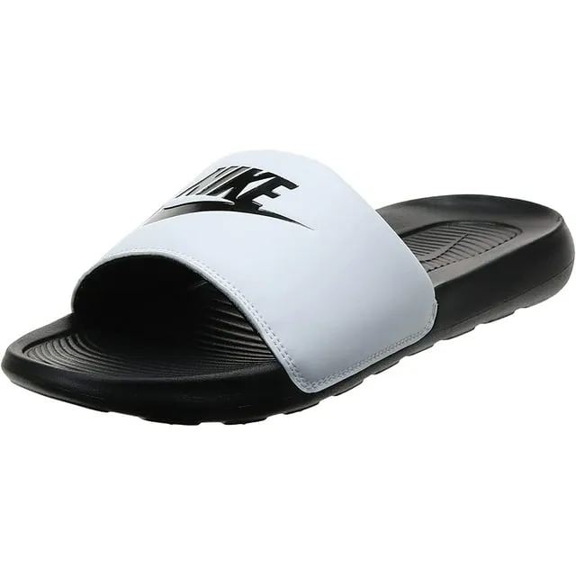 Men's Nike Victori One Slide Black/White (CN9675 005) - 12