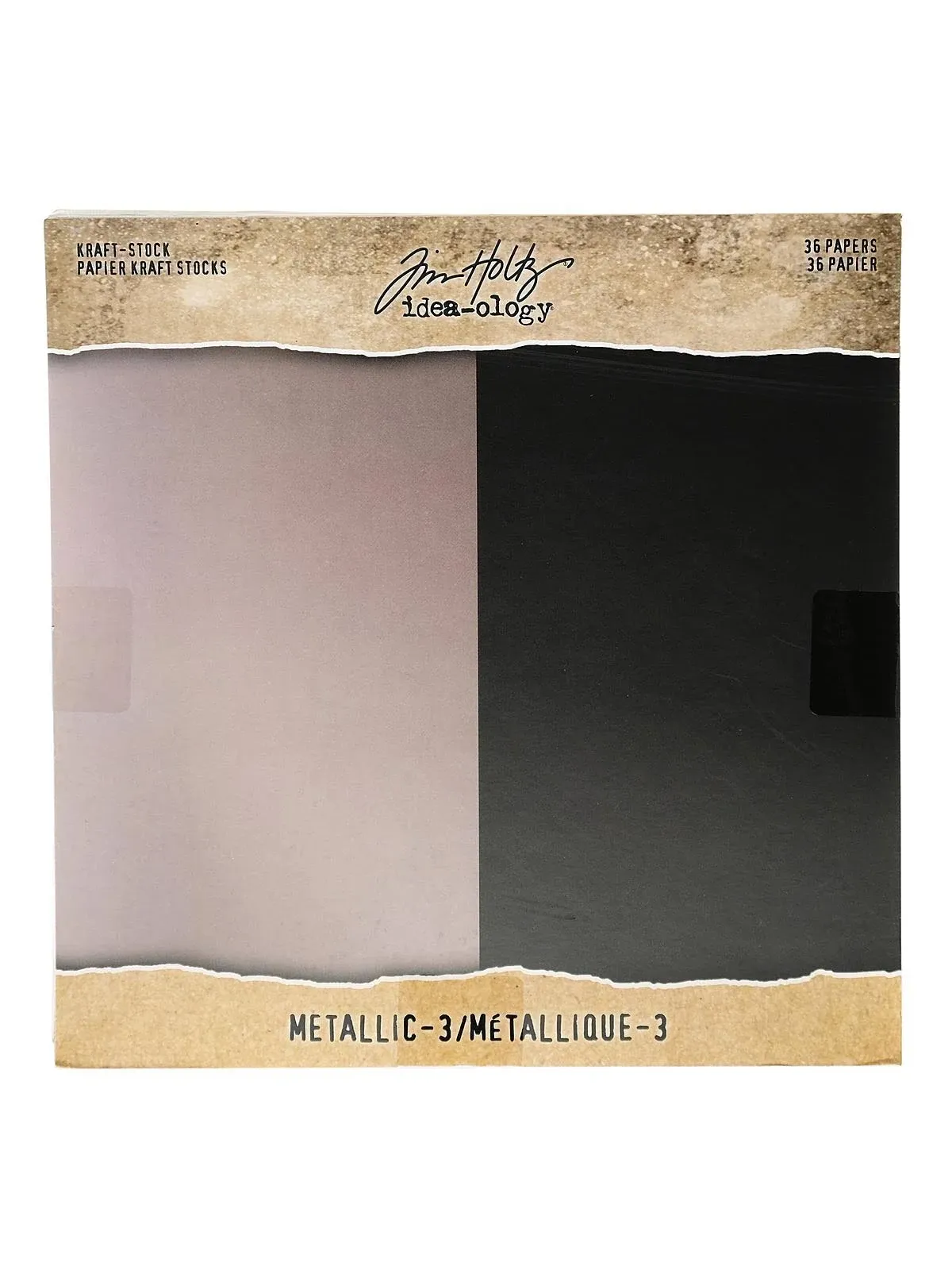 Tim Holtz Idea-ology Kraft 8X8 Metallic 3