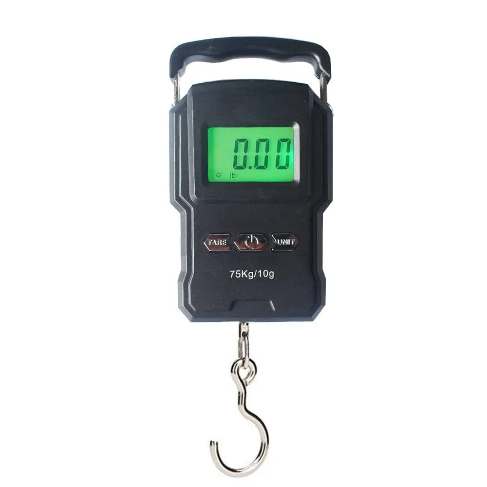 Portable Electronic Hook Scale Digital Hanging Bag Luggage Weight Scale Fishi...