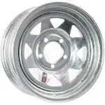 Trailer Wheel Rim 14X5.5 5-4.5 Galvanized Spoke 2200 Lb. 3.19 CB 75PSI