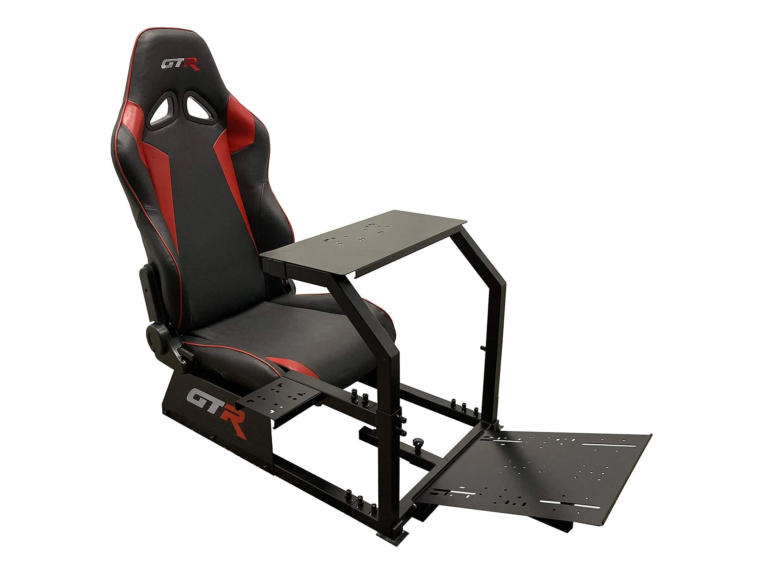 GTR Simulator GTA Model Black Frame Black/Red Seat