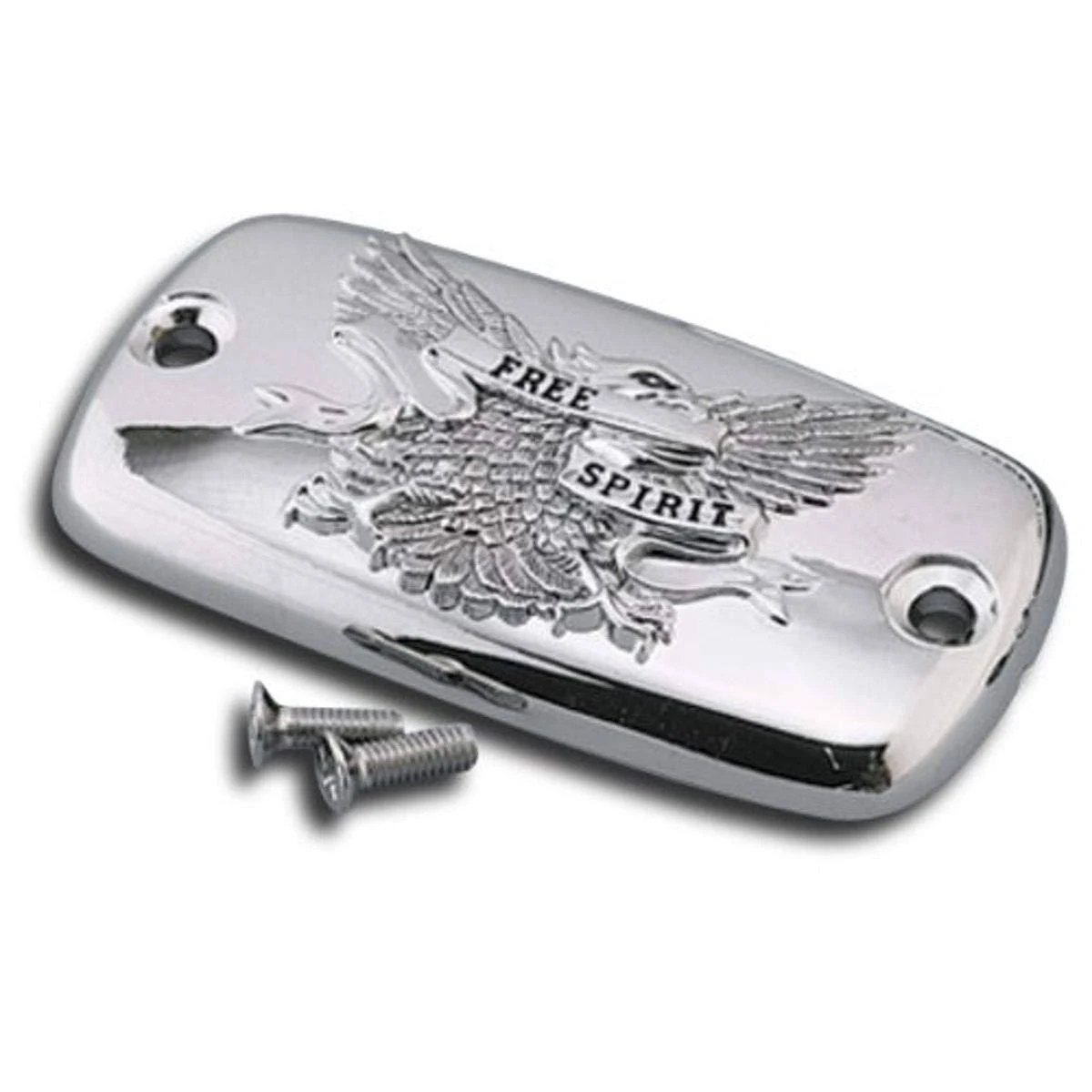 Show Chrome Free Spirit Master Cylinder Cover for Honda VT/VTX / Yamaha Road Star