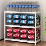 4-Pack Soda Can Organizer Rack for Pantry Storage