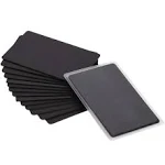 Thick Black Aluminum Metal Business Cards Anodized Aluminum 86 X 54 X 0.8mm 1...