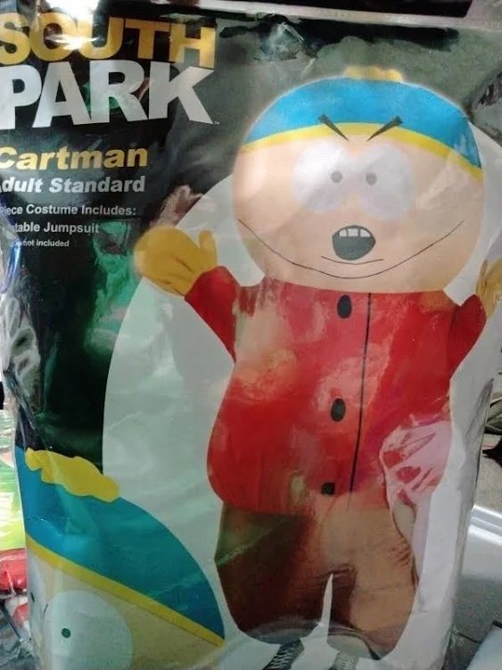 Adult Inflatable Cartman Costume - Nickelodeon South Park