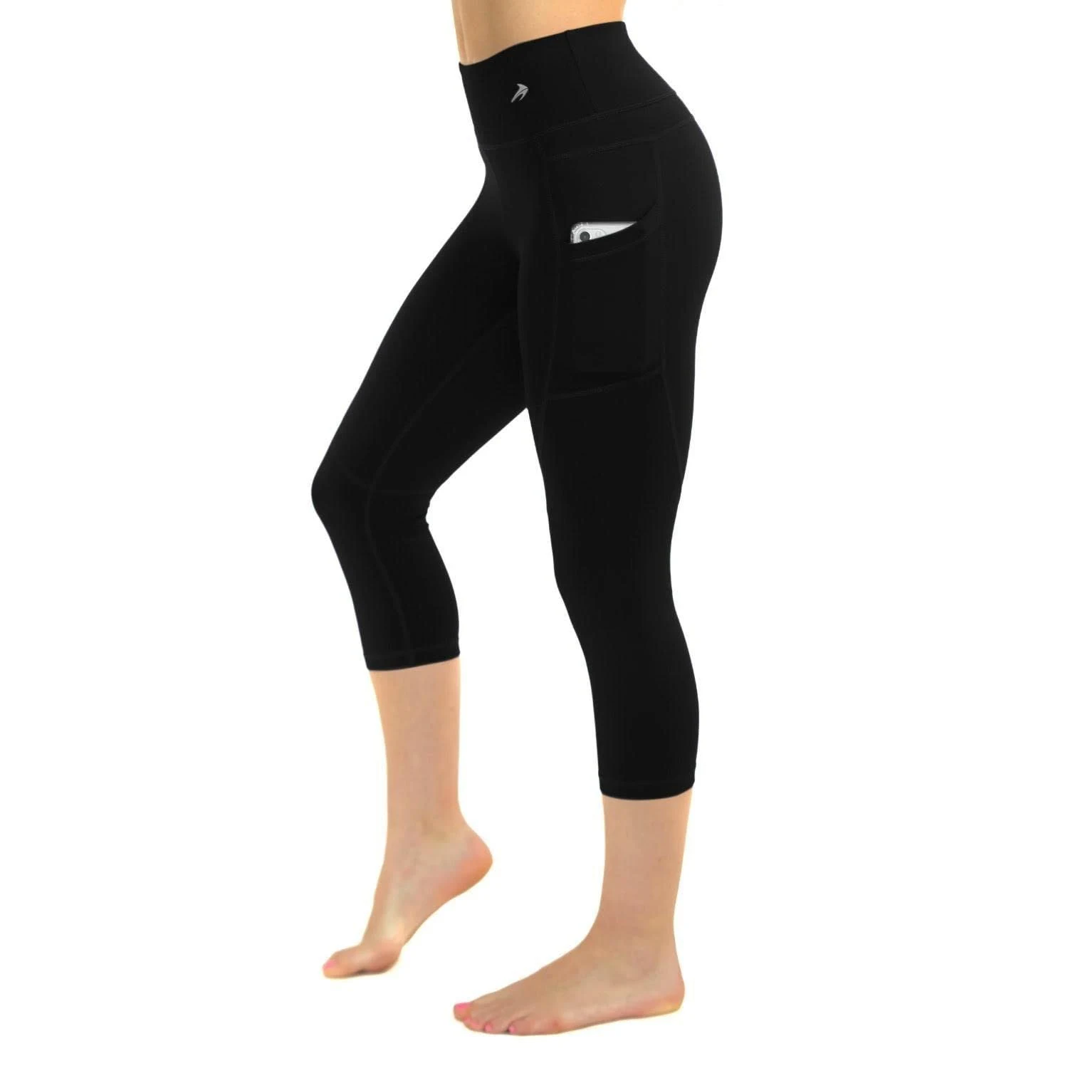 CompressionZ Compression Capri Leggings for Women - Yoga Capris, Running Tights ...