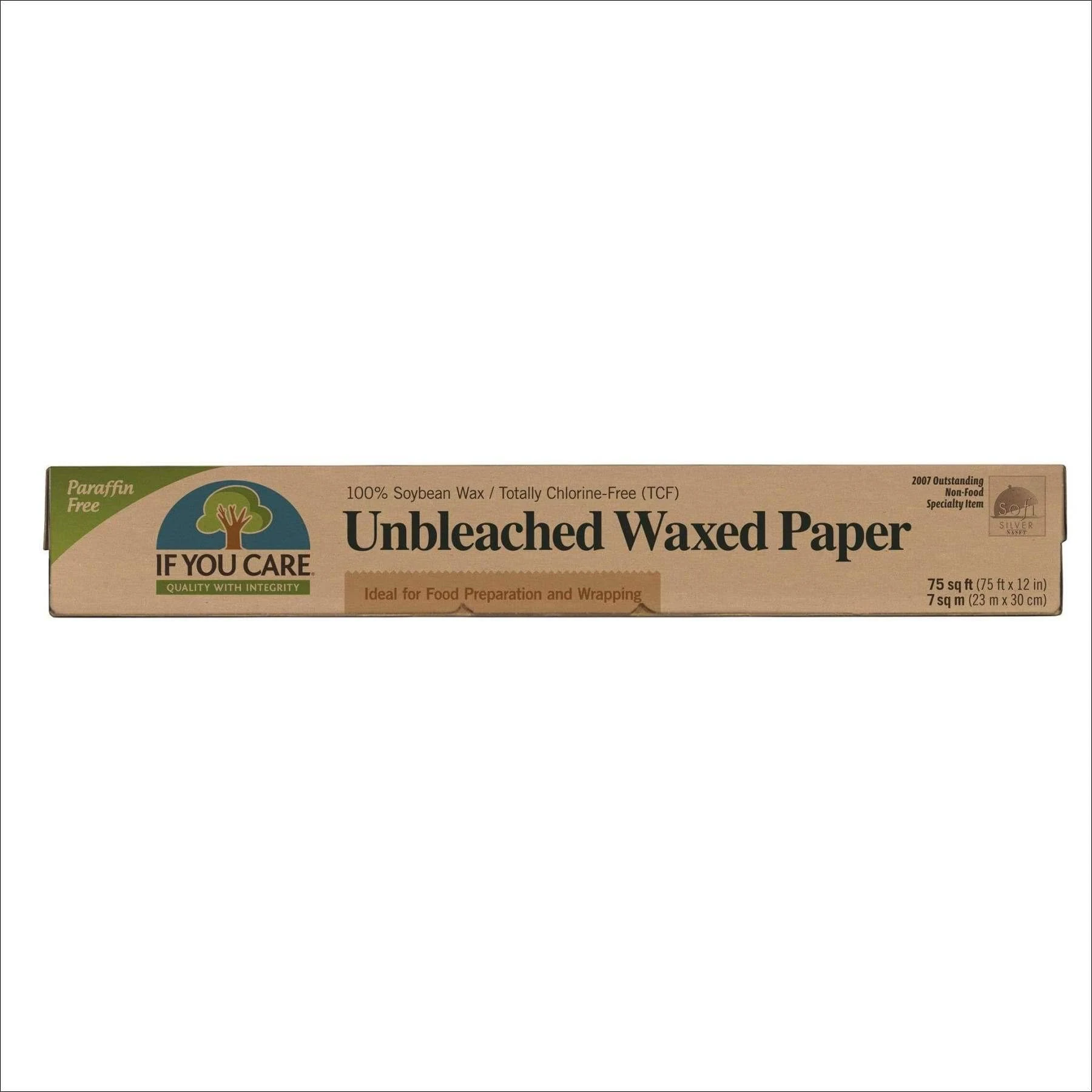 If You Care - Unbleached Waxed Paper (75 Sq ft)