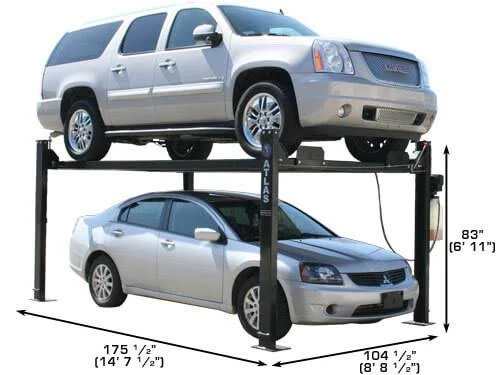 Atlas Garage Pro 8,000 lb. Capacity 4 Post Storage / Parking Lift