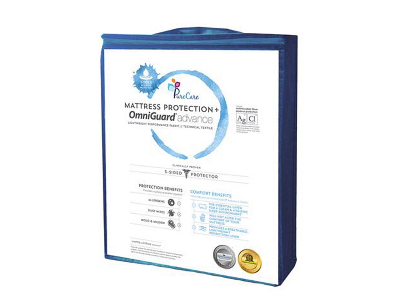 PureCare OmniGuard 5-Sided Mattress Protector