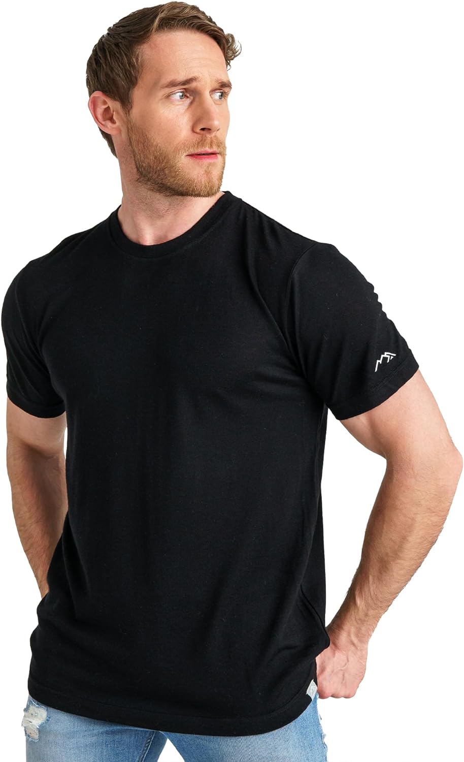 Merino.tech Merino Wool T-Shirt Mens - 100% Organic Merino Wool Undershirt ...