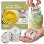 Country Trading Co. Glass Fermenting Weights - 4x items