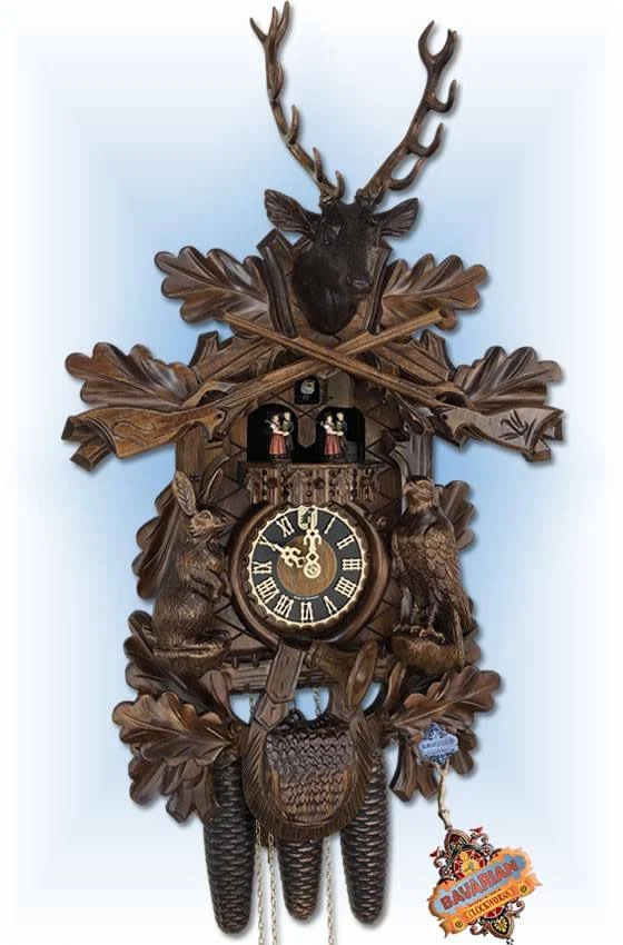 Cuckoo Clock Hunting Clock HO 8634/5Tnu