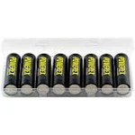 Powerex PRO High Capacity Rechargeable AA NiMH Batteries (1.2V, 2700mAh) - 8-Pack, (MH-8AAPRO-BH)