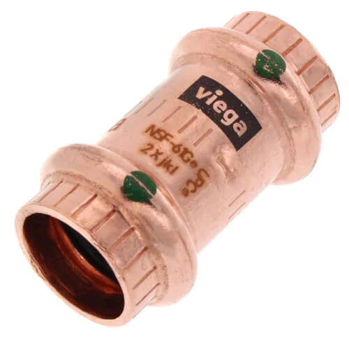 Viega ProPress Copper Coupling with Stop