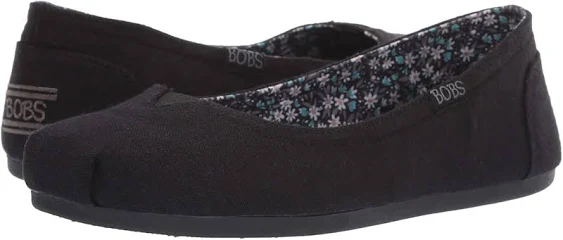 Women s Skechers BOBS Plush Turning Point Ballet Flat