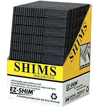 EZ Shim Heavy Duty Black 7.9 Plastic Bulk