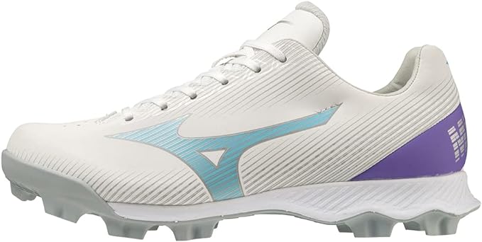 Mizuno Girl's Wave Finch Lightrevo Jr. Molded Softball Shoe