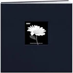 Pioneer 12-Inch by 12-Inch Book Cloth Cover Postbound Album with Window