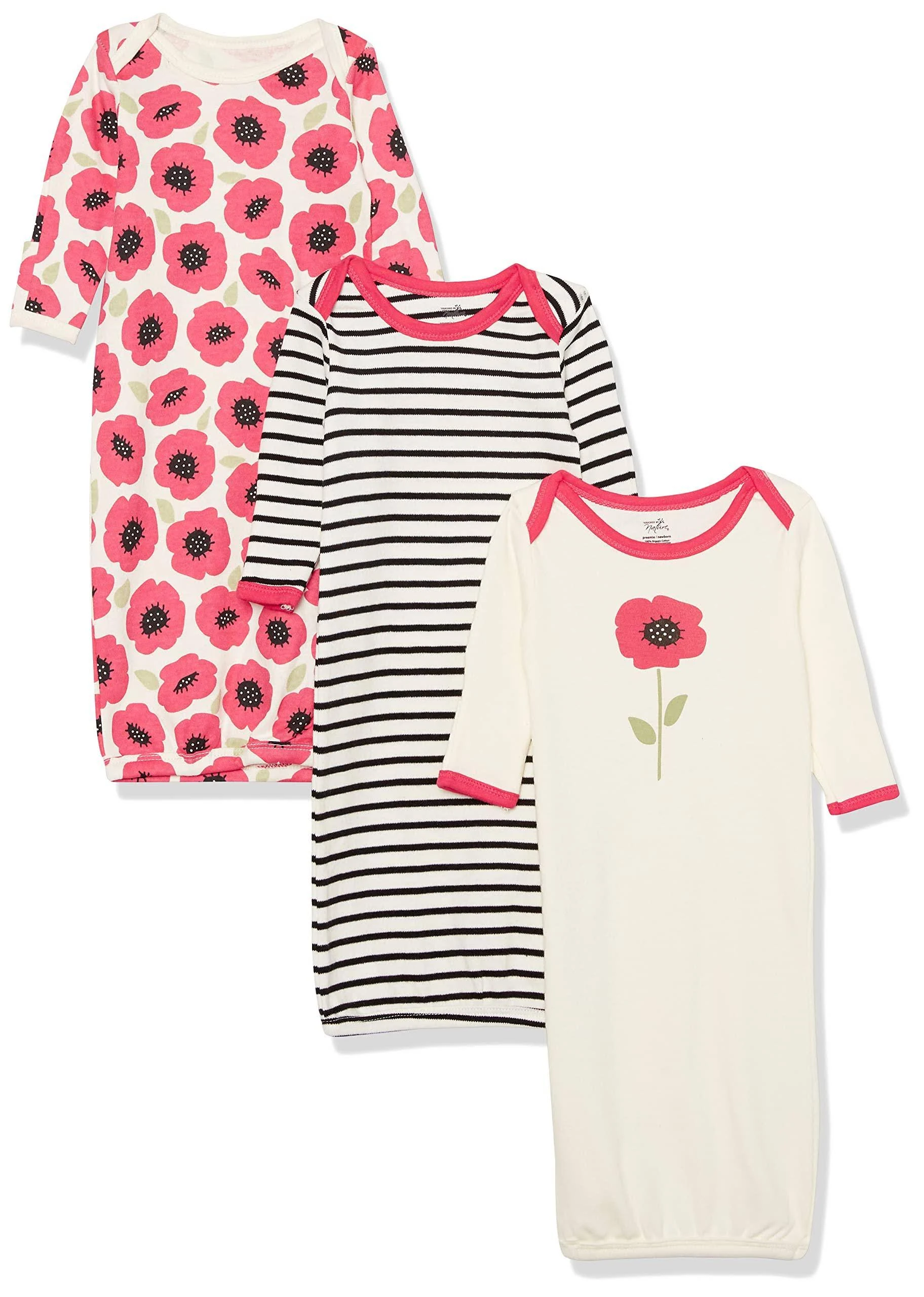 Touched by Nature Baby Organic Cotton Gowns