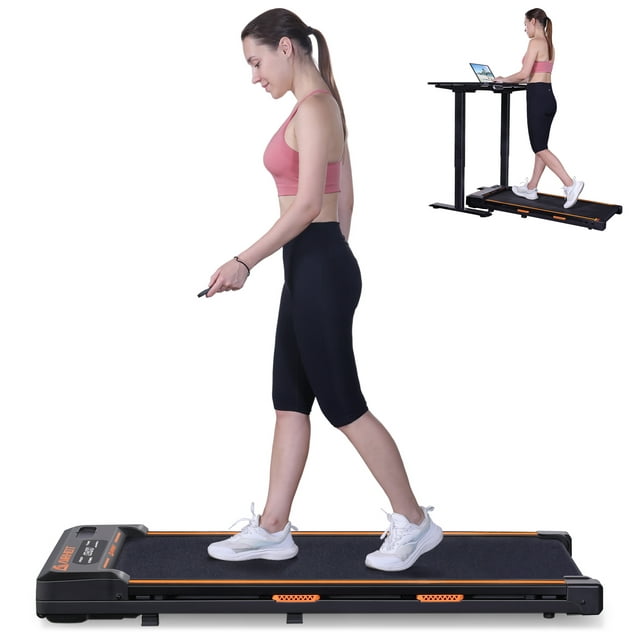 Under Desk Treadmill, Walking Pad 2 in 1 for Walking and Jogging, Portable Walking Treadmill with