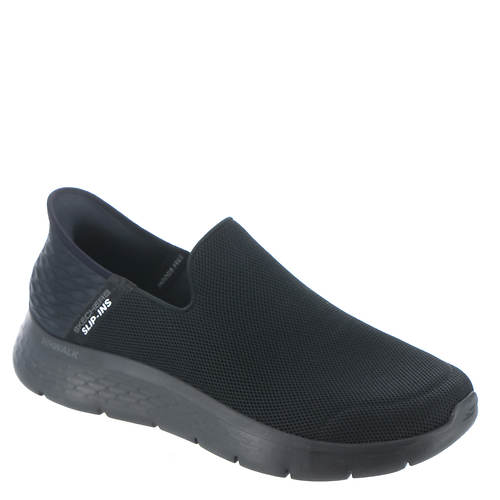 Skechers Men's Slip-Ins Go Walk Flex No Hands Black, Size 8