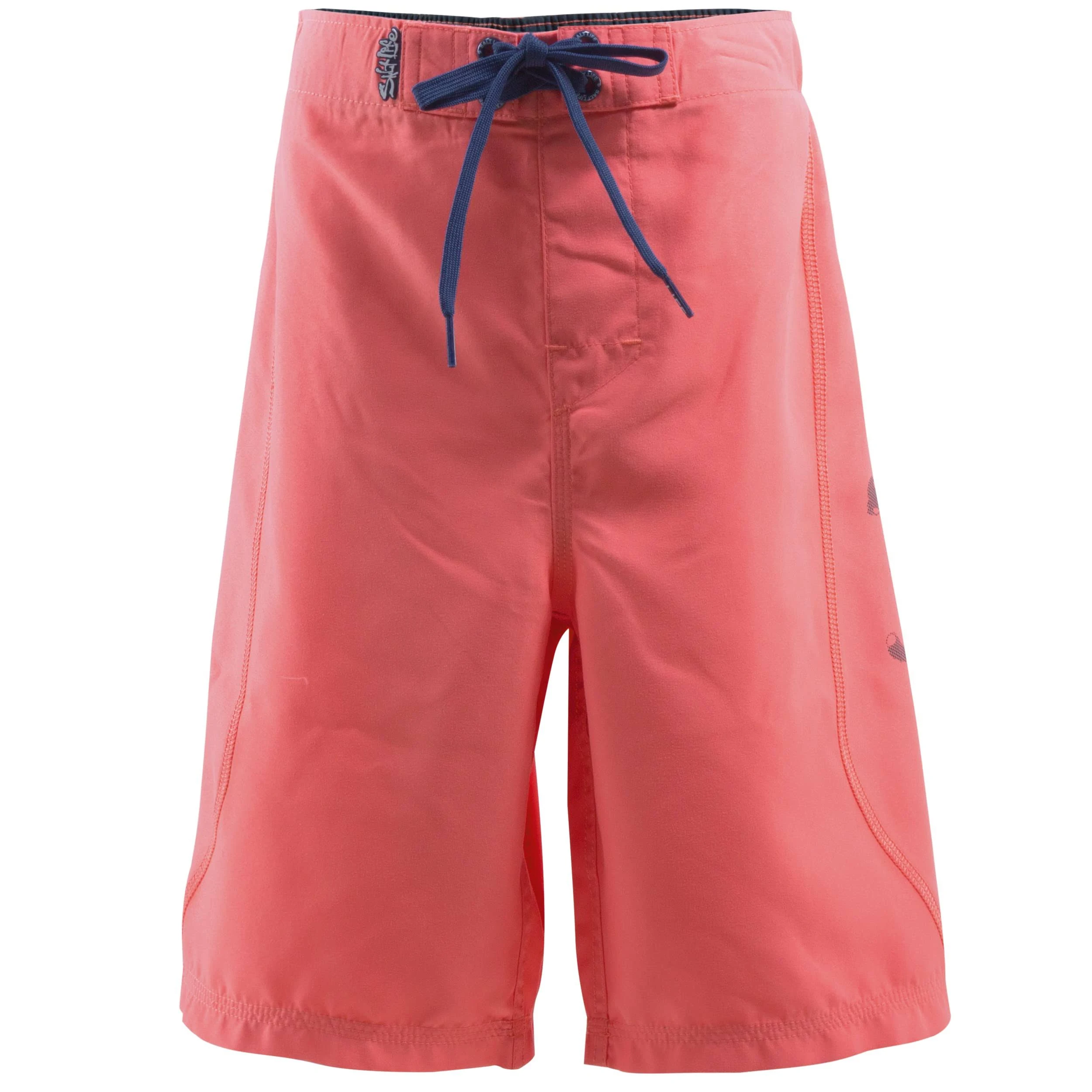 Salt Life Stealth Brigade Youth Boardshorts Mock Orange / S