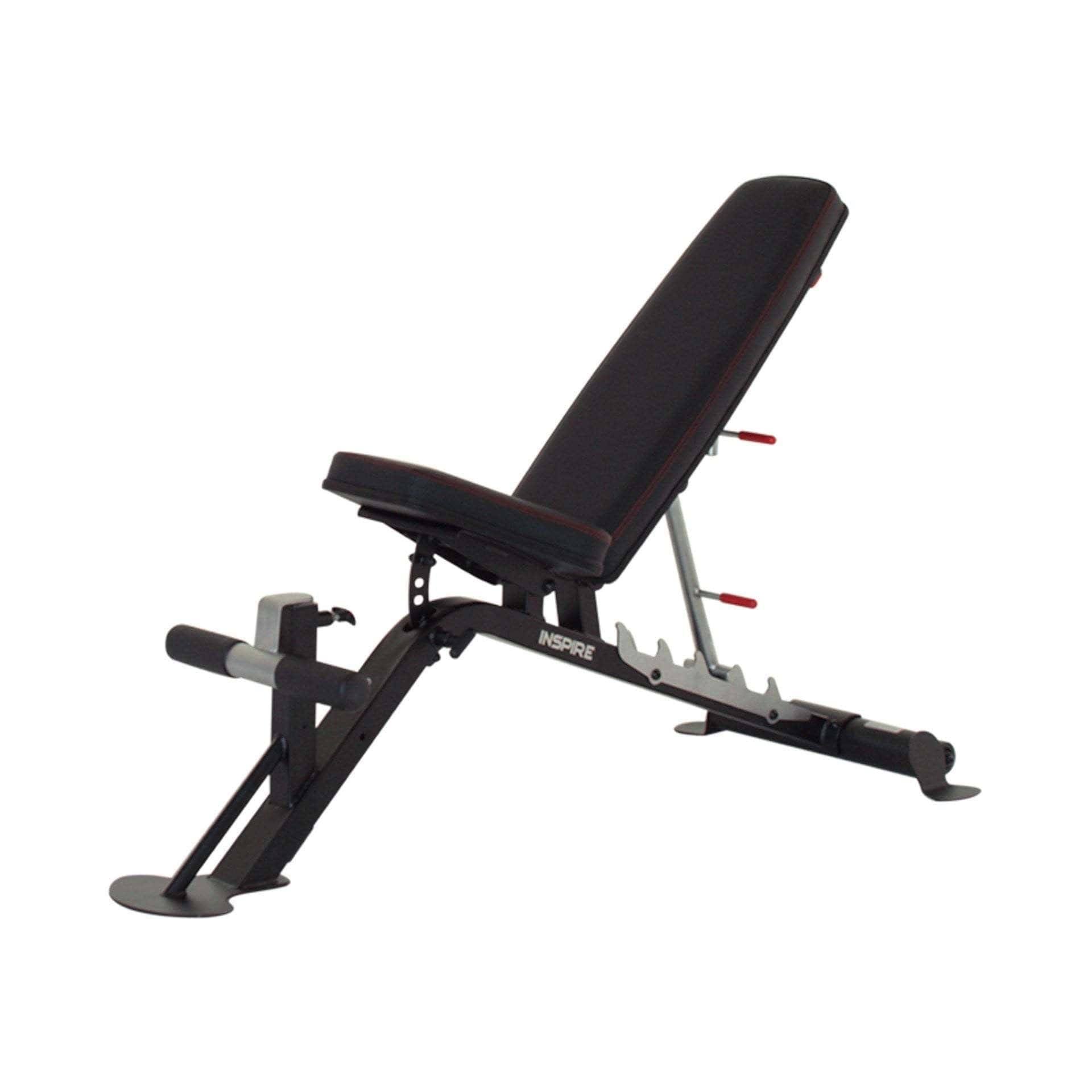 SCS Weight Bench Adjustable Flat Incline Decline Bench with Leg Lock Exercise