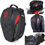 HHLUPUP Motorcycle Tail Bag Seat Helmet