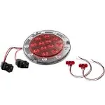 Maxxima M85417R-KIT Stop/Turn/Tail Light, LED, Flange, Red