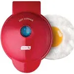 DASH Compact Mini Maker Griddle Machine Eggs Hash Browns Pancakes Non Stick 4 in