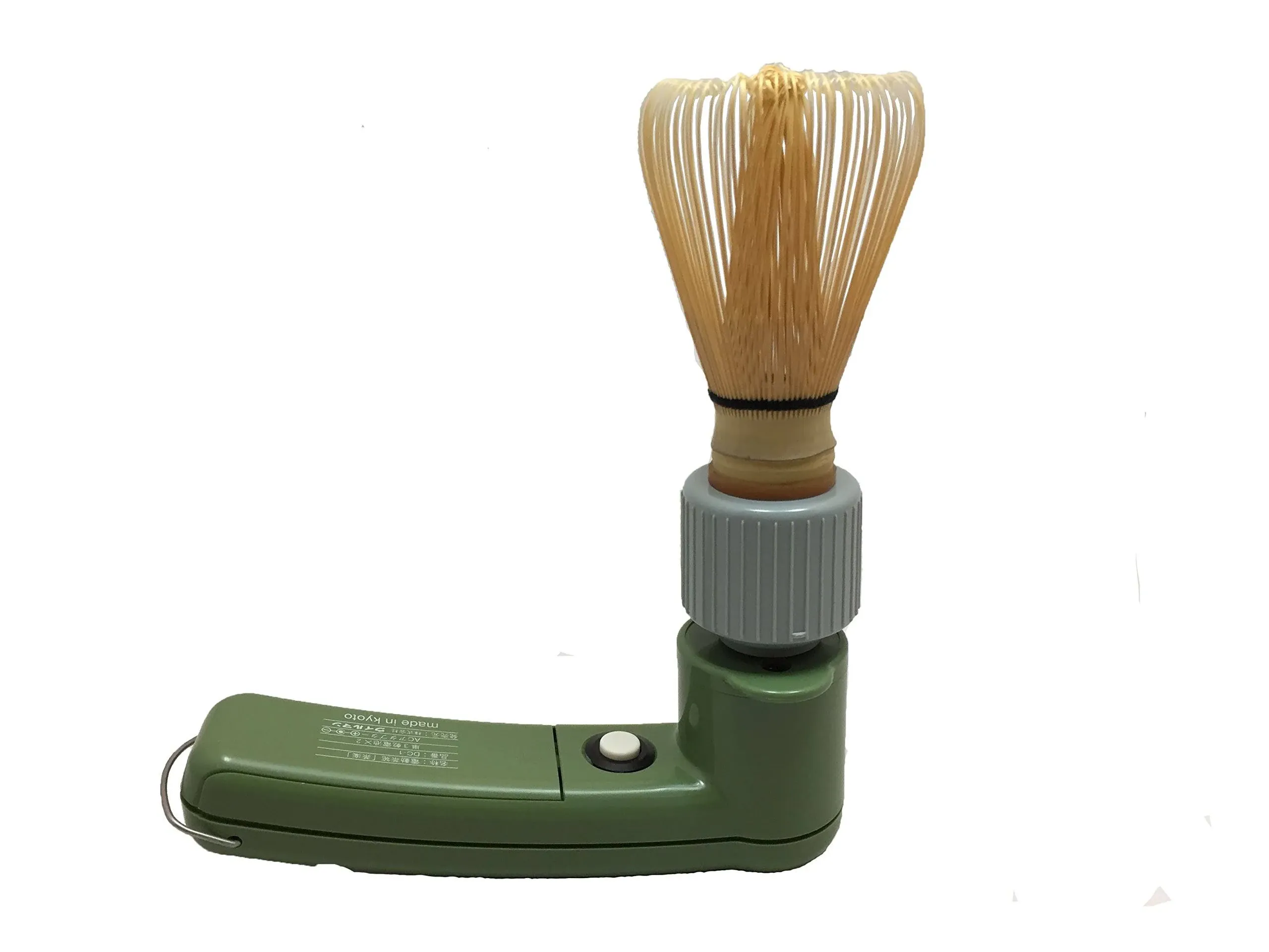 CHARAKU, Japanese Handheld Electric Matcha Whisk/Frother with Bamboo Chasen Made in Japan