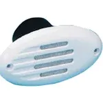 12V Electronic Horn With White Grill