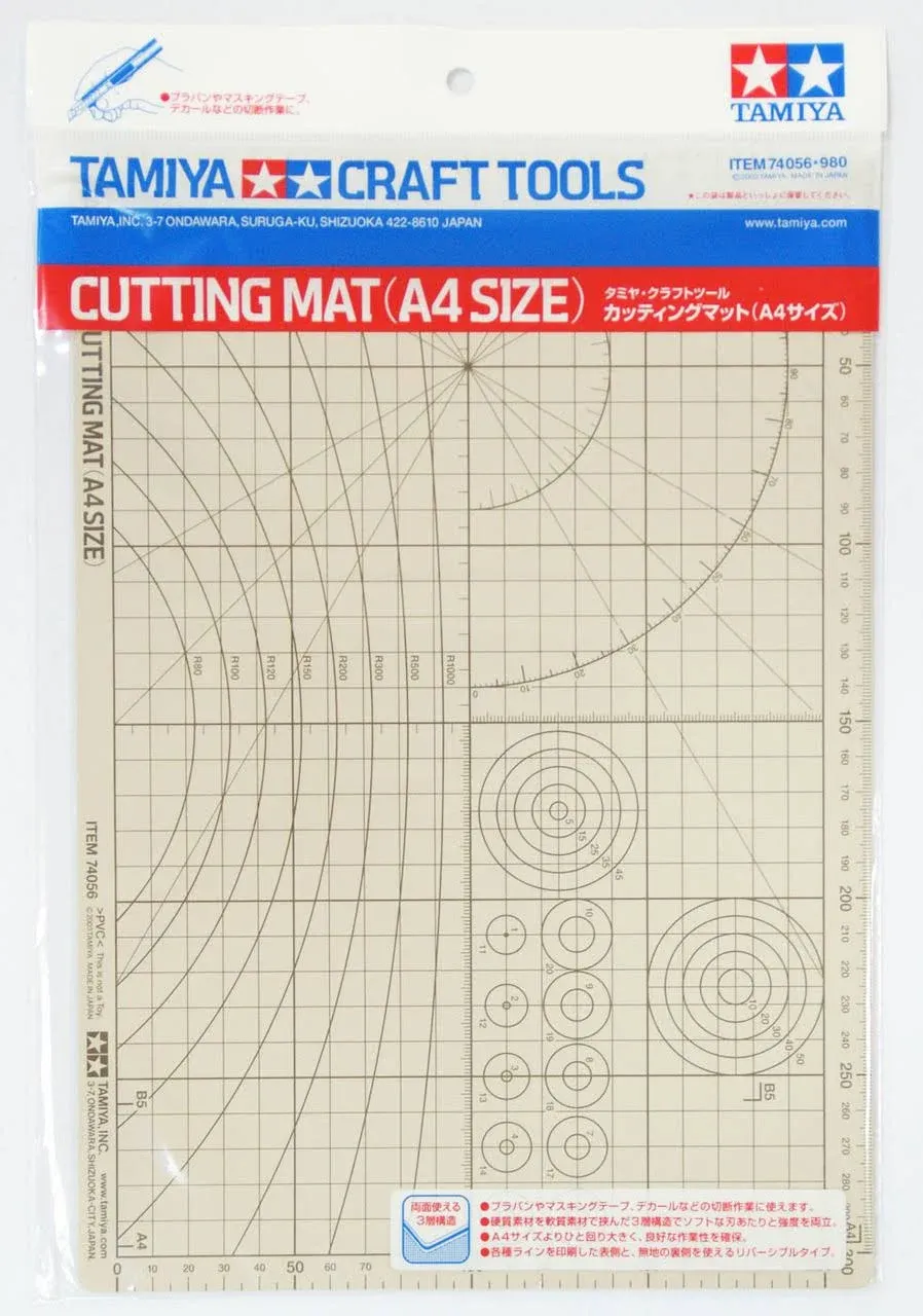 Model Craft Tools A4 Cutting Mat Beige