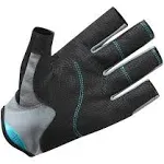 Gill Deckhand Sailing Gloves Short Finger with 3/4 Length Fingers - 50+ UV Sun Protection & Water Repellent