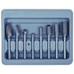 Astro Pneumatic 2181 - 8 Piece Double Cut Carbide Burr Set