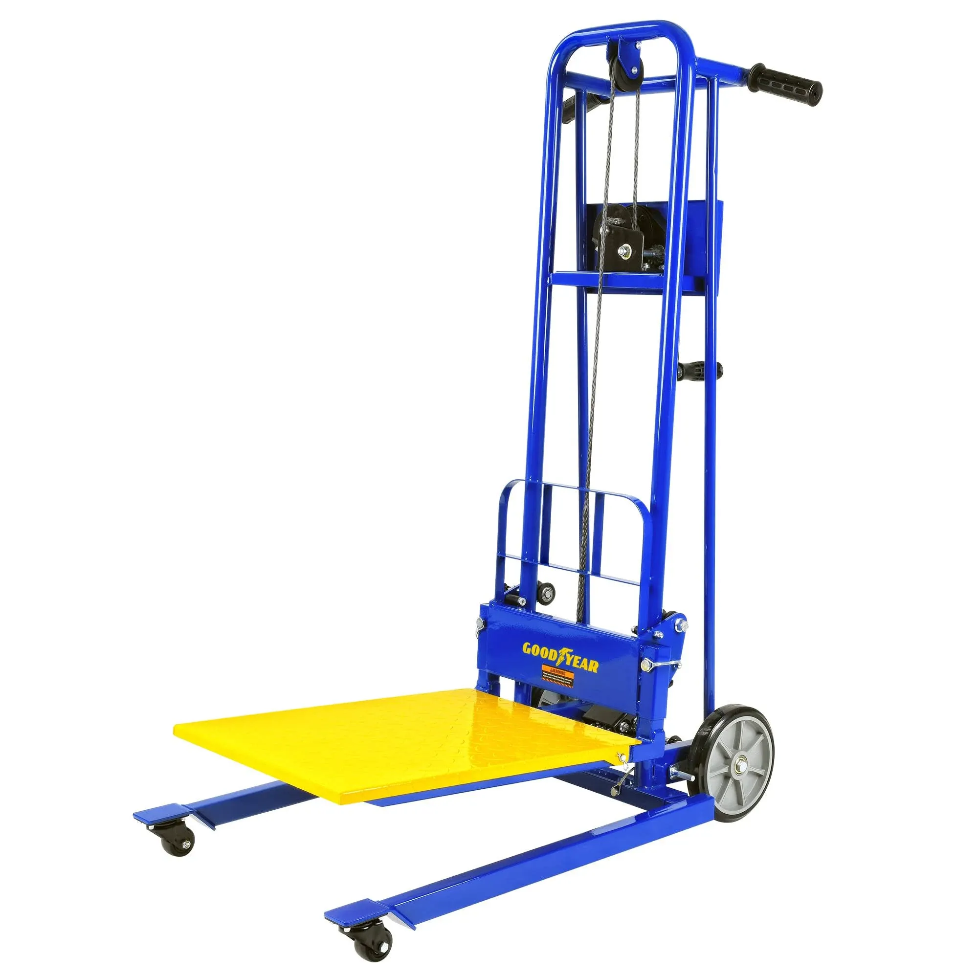 Tri Global TRI-GUO107 330 lbs Material Lift Winch Stacker