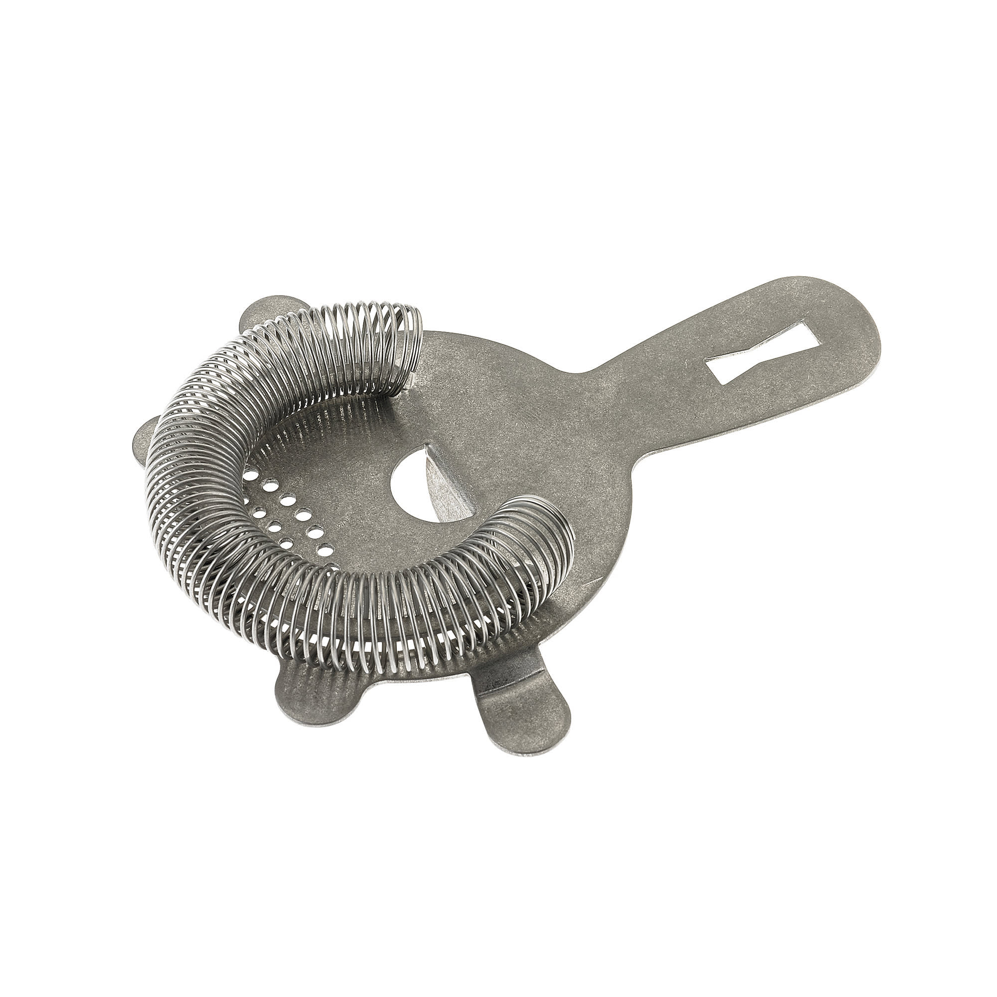 Barfly M37071VN 5 5/8 Spring Bar Strainer, Vintage, Gray